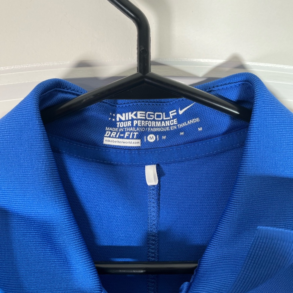 Nike Golf Dri Fit Women's Blue Polo Shirt - Picture 3 of 7